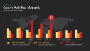 Creative World Map PowerPoint Template and Keynote