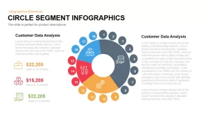 Circle Segment Infographics PowerPoint and Keynote Template