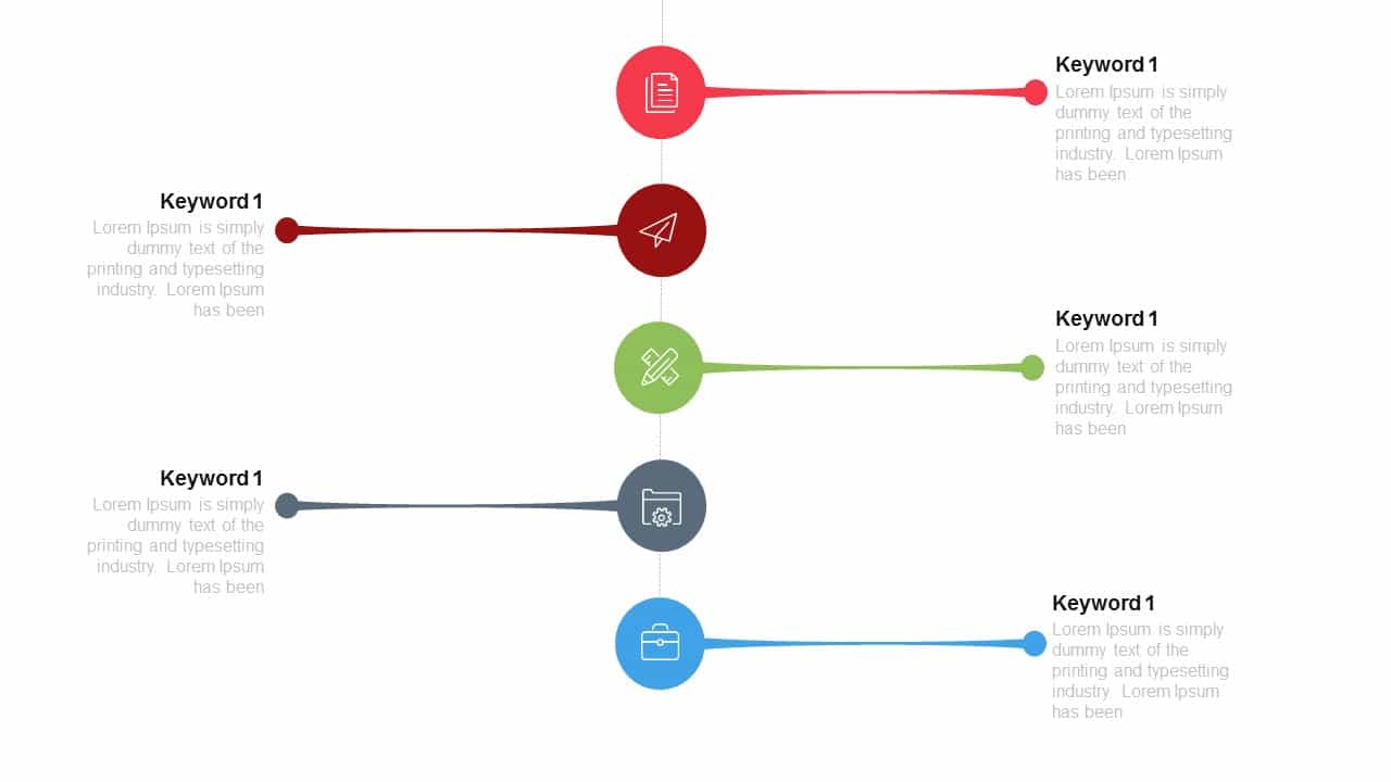 Creative Timeline Infographic Powerpoint