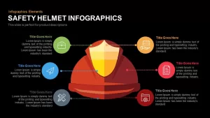 safety helmet PowerPoint template and keynote