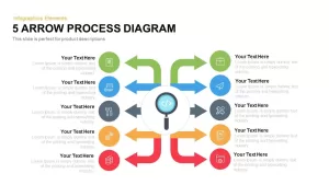 Arrow Process Diagram Template for PowerPoint and Keynote