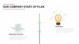 Company Startup Plan Timeline PowerPoint Template and Keynote