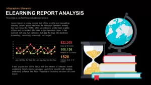 E-Learning Report Analysis Template for PowerPoint and Keynote