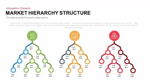 Market Hierarchy Structure PowerPoint Template and Keynote Slide