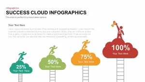 Success Cloud Infographics PowerPoint Template