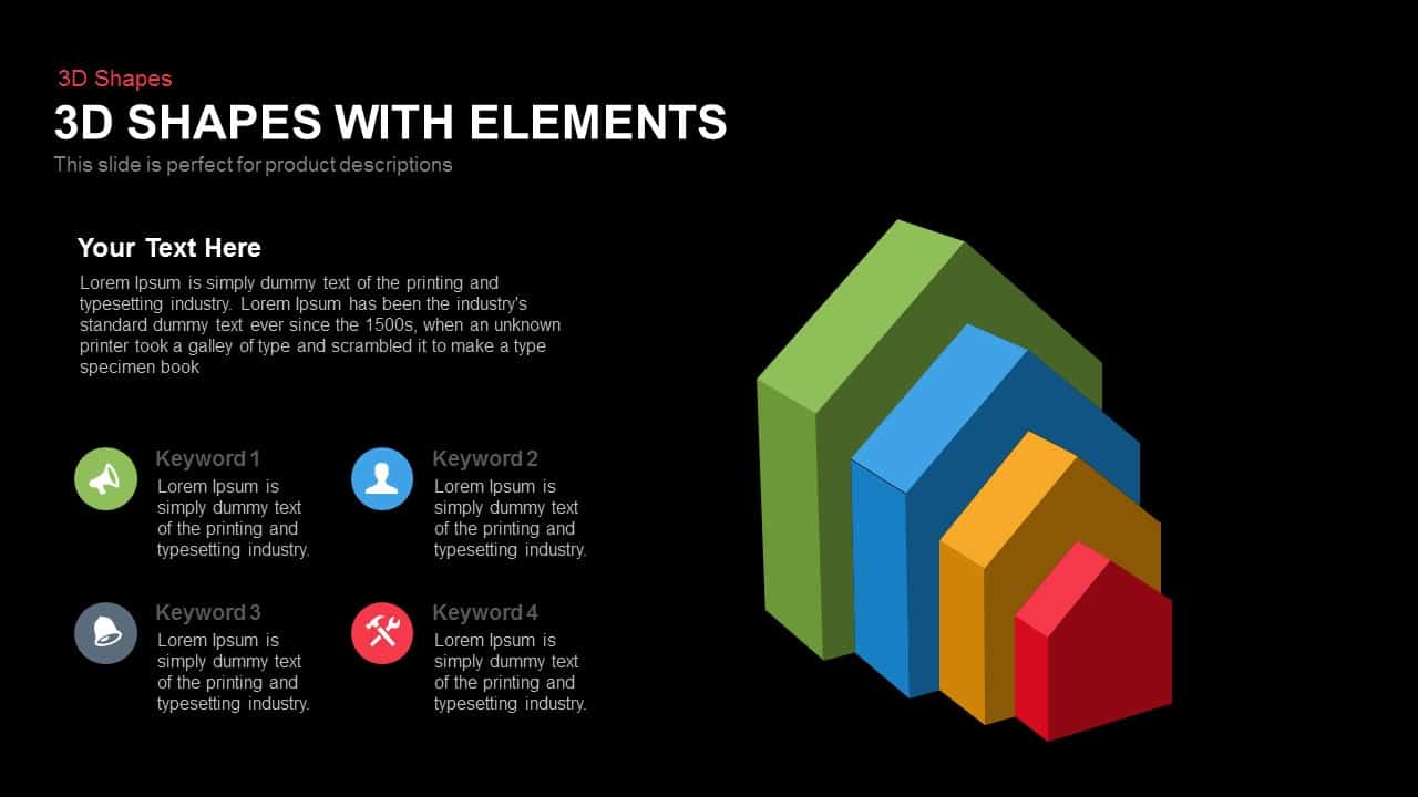 3d Shapes with Elements