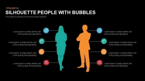 Silhouette People with Bubbles PowerPoint Template, Silhouette People with Bubblesppt, Silhouette People with Bubbles template, Silhouette People with Bubbles infographic, Silhouette People with Bubbles slide, Silhouette People with Bubbles powerpoint template