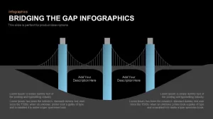 Bridging the Gap Infographics PowerPoint Template and Keynote Slide