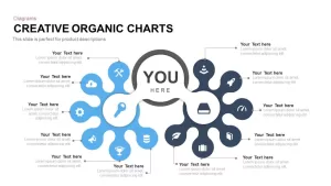 Creative Organic Chart PowerPoint Template and Keynote