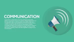 Communication PowerPoint Template and Keynote