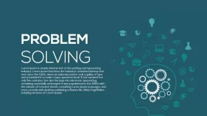 Problem Solving PowerPoint Template and Keynote Diagram
