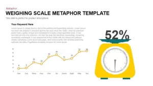 Weighing Scale Metaphor PowerPoint Template & Keynote