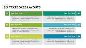 Text Boxes Layouts PowerPoint Template