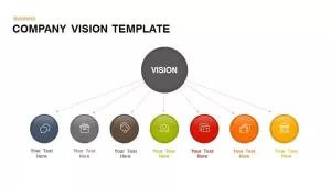 Company vision PowerPoint template and keynote