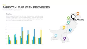 Pakistan Map Powerpoint and Keynote template