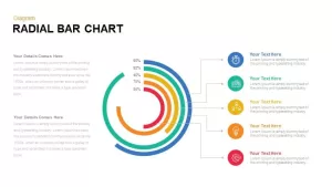 Radial Bar Chart PowerPoint Templates and Keynote Slides