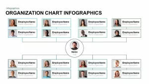Infographic Organization Chart Template for PowerPoint and Keynote