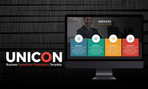 Unicon Business Presentation PowerPoint Template