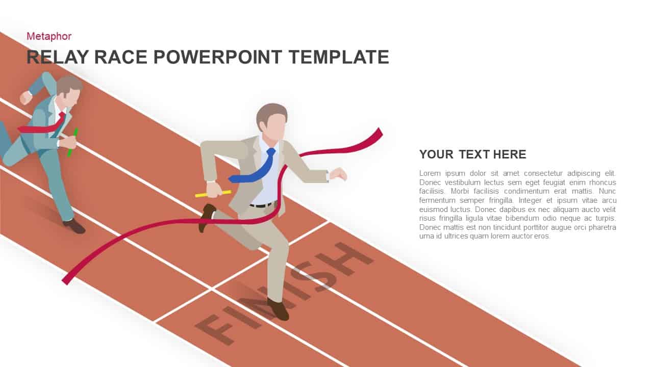 Relay Race PowerPoint Template