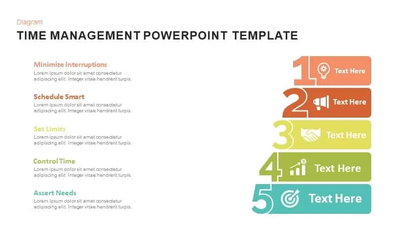 time management powerpoint template and keynote