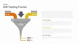 A/b testing funnel powerpoint template and keynote