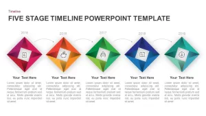 5 Step Timeline Template for PowerPoint and Keynote Diagram