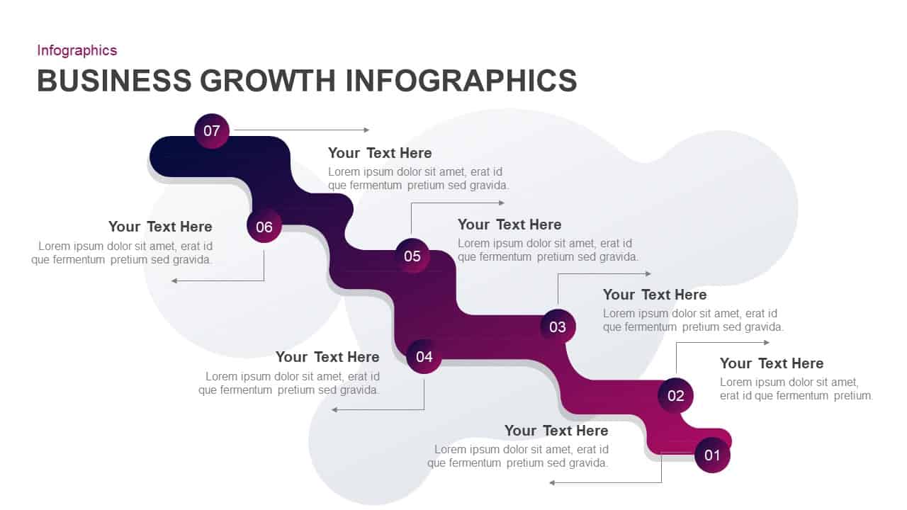 Business Growth Infographic PowerPoint Template