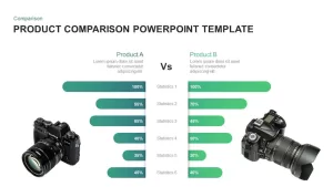 Product Comparison PowerPoint Template & Keynote Diagram