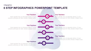 6 Step Infographic Template for PowerPoint