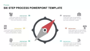 6 Step Process PowerPoint Template
