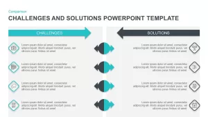 Challenges and Solutions PowerPoint Template