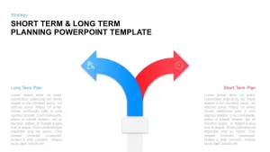 Short Term Long Term Planning Template for PowerPoint