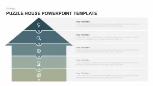 Puzzle House PowerPoint Template