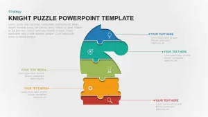 Knight Puzzle Template for PowerPoint & Keynote