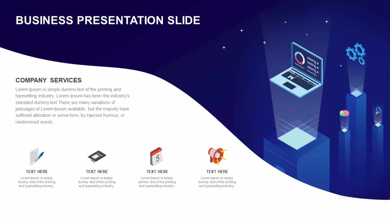 Business Presentation Slide Template