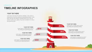 Timeline Infographic Template for PowerPoint Presentation