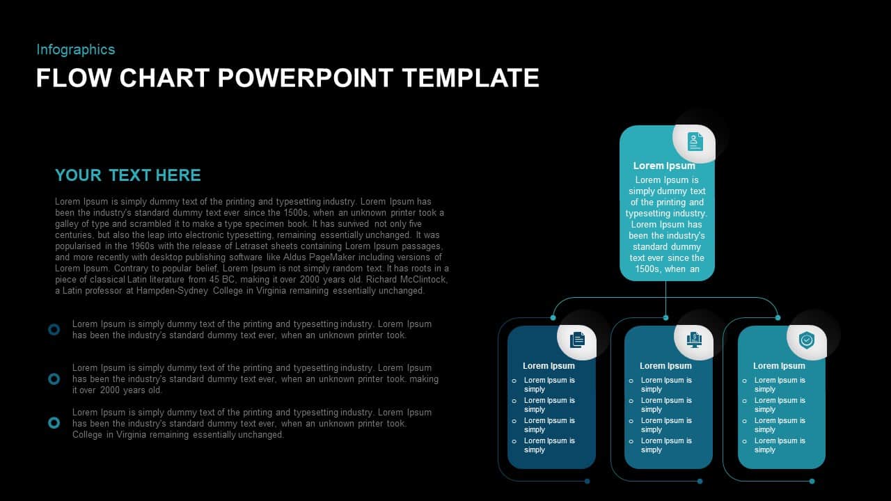 flowchart PowerPoint template