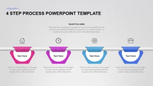 4 Step Process PowerPoint Template
