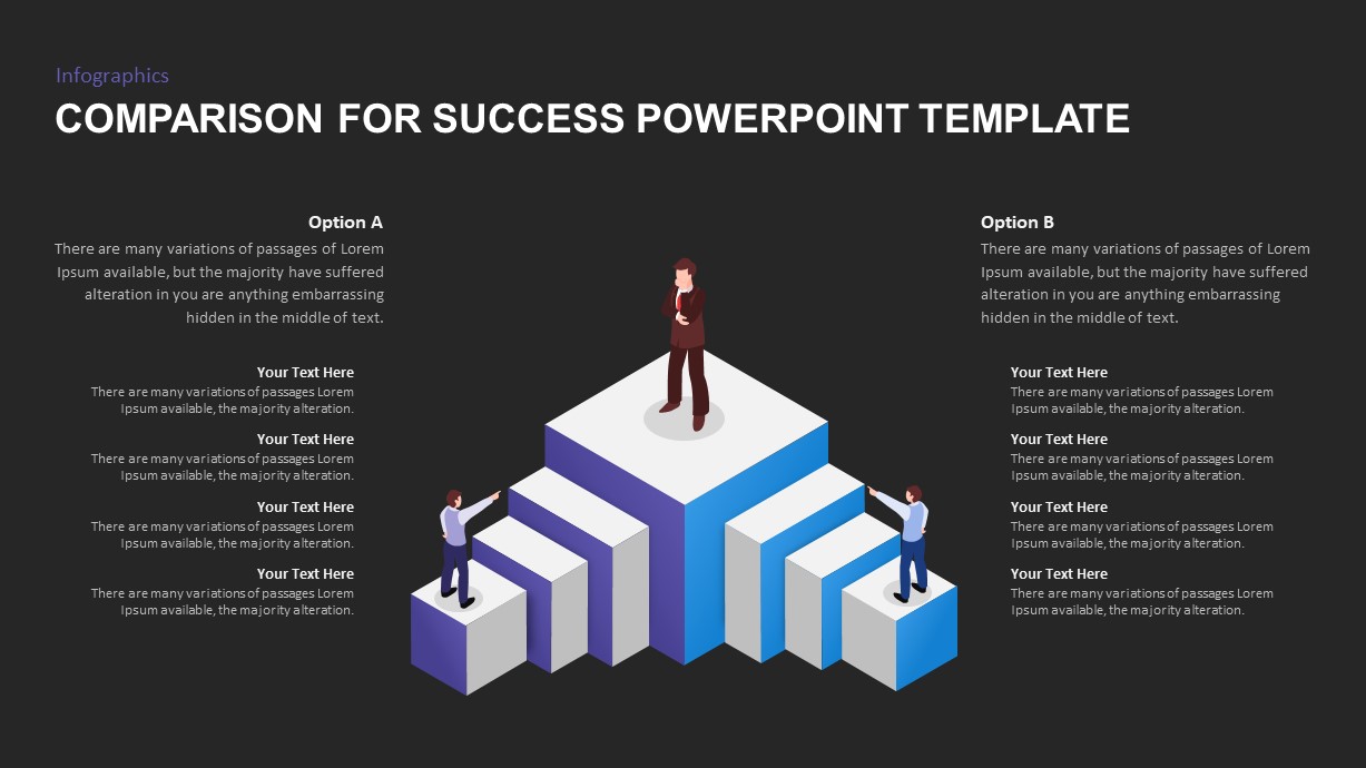 Comparison for Success PowerPoint Template