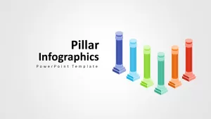 Pillars Infographic Template for Presentations