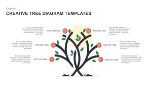 Creative Tree Diagram PowerPoint Templates 