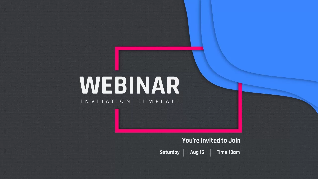 webinar template