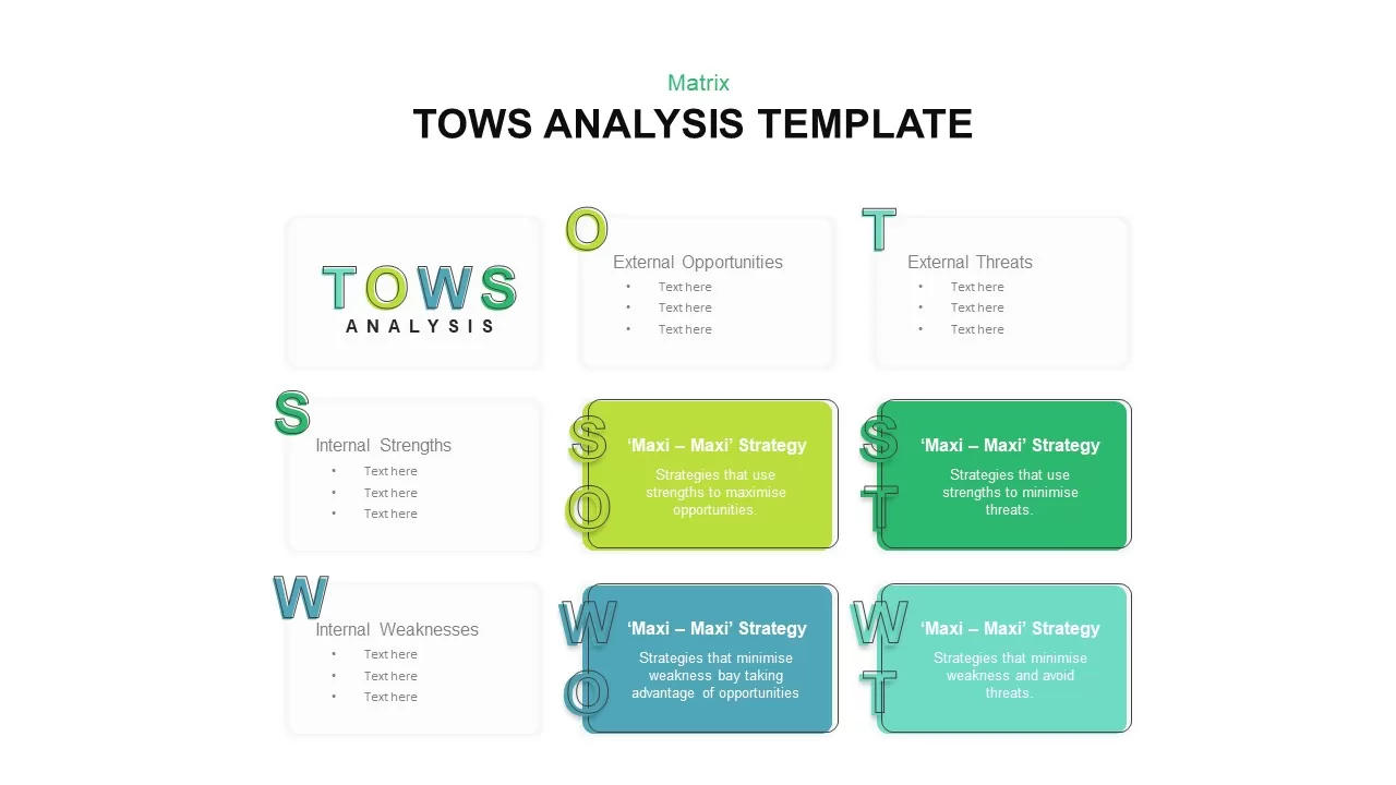 tows analysis template