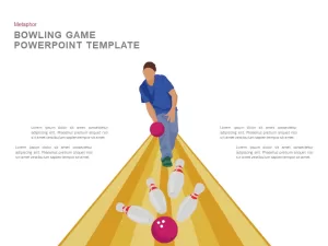 Game Bowling PowerPoint Template and Keynote
