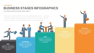 Business Stages Infographics Template for PowerPoint and Keynote