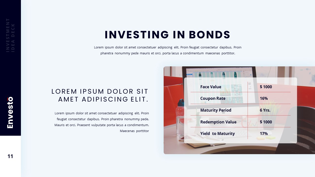 investing in bonds template