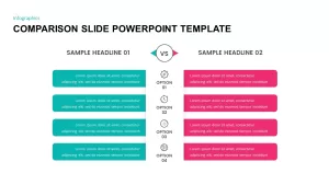 comparison slide powerpoint template