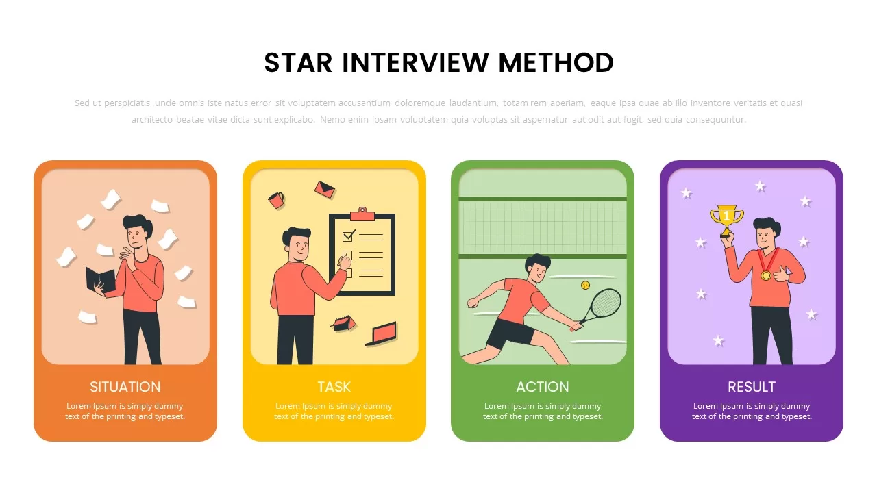 Star Interview Technique Template