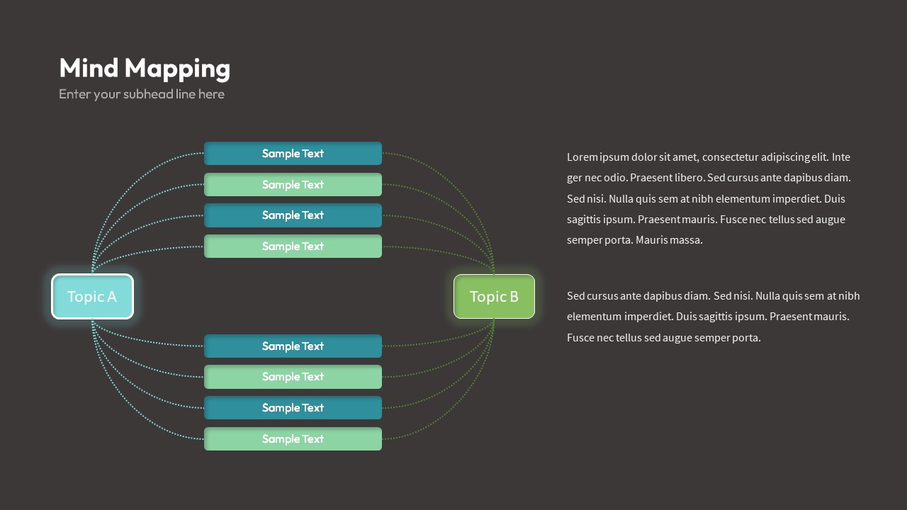 Mind Mapping Dark