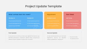 Project Update Slide Template